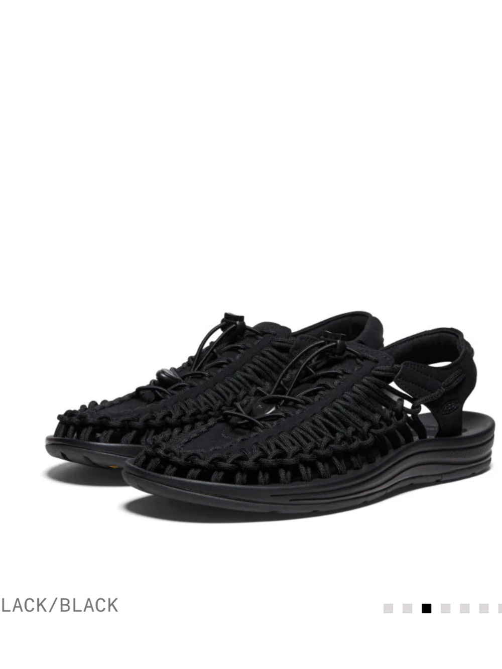 Mens Keen Uneek Monochrome Sandals